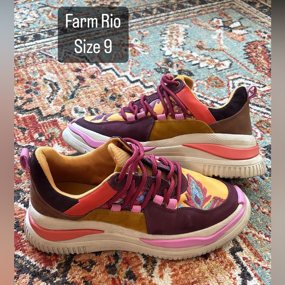 Farm Rio sneakers size 9
